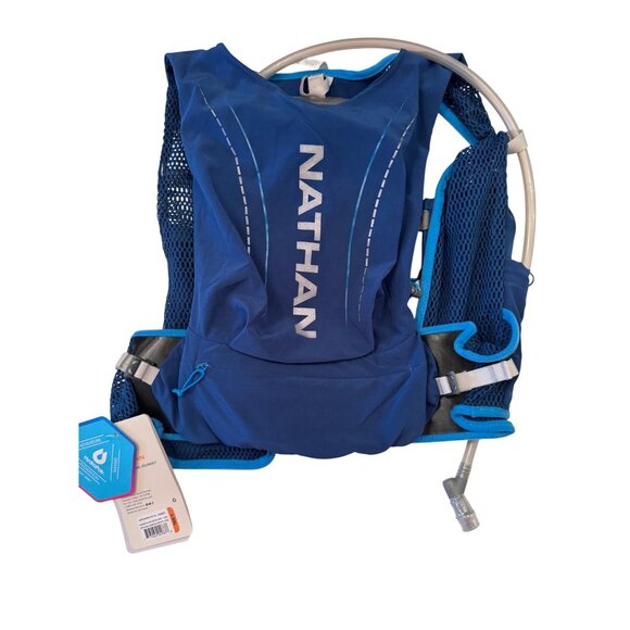 Nathan Vapor Air Lite 4L L- XXL Unisex Marine Blue NWT Hydration Vest $130 - Picture 8 of 13
